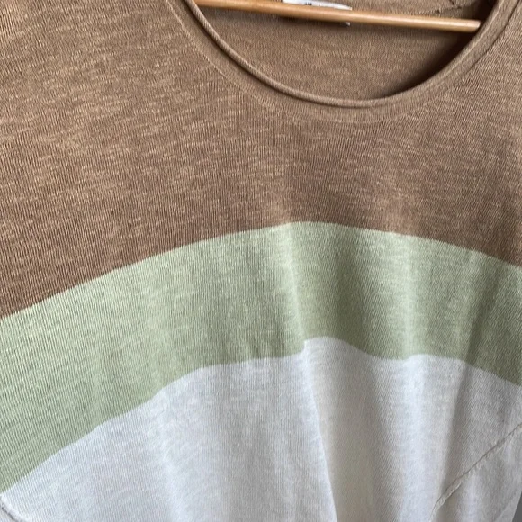 Madewell colorblock stripe sweater - Picture 5 of 8